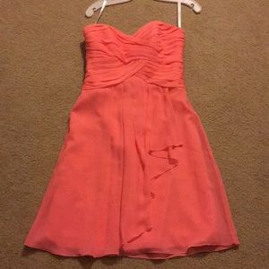 Coral Bridesmaid Dress